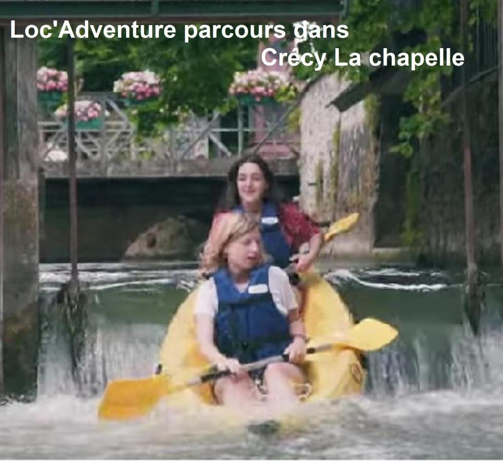 Les Nympheas, Appart Au Calme Et Grand Jardin A 15 Min De Disneyland, Crecy-la-Chapelle Ngoại thất bức ảnh