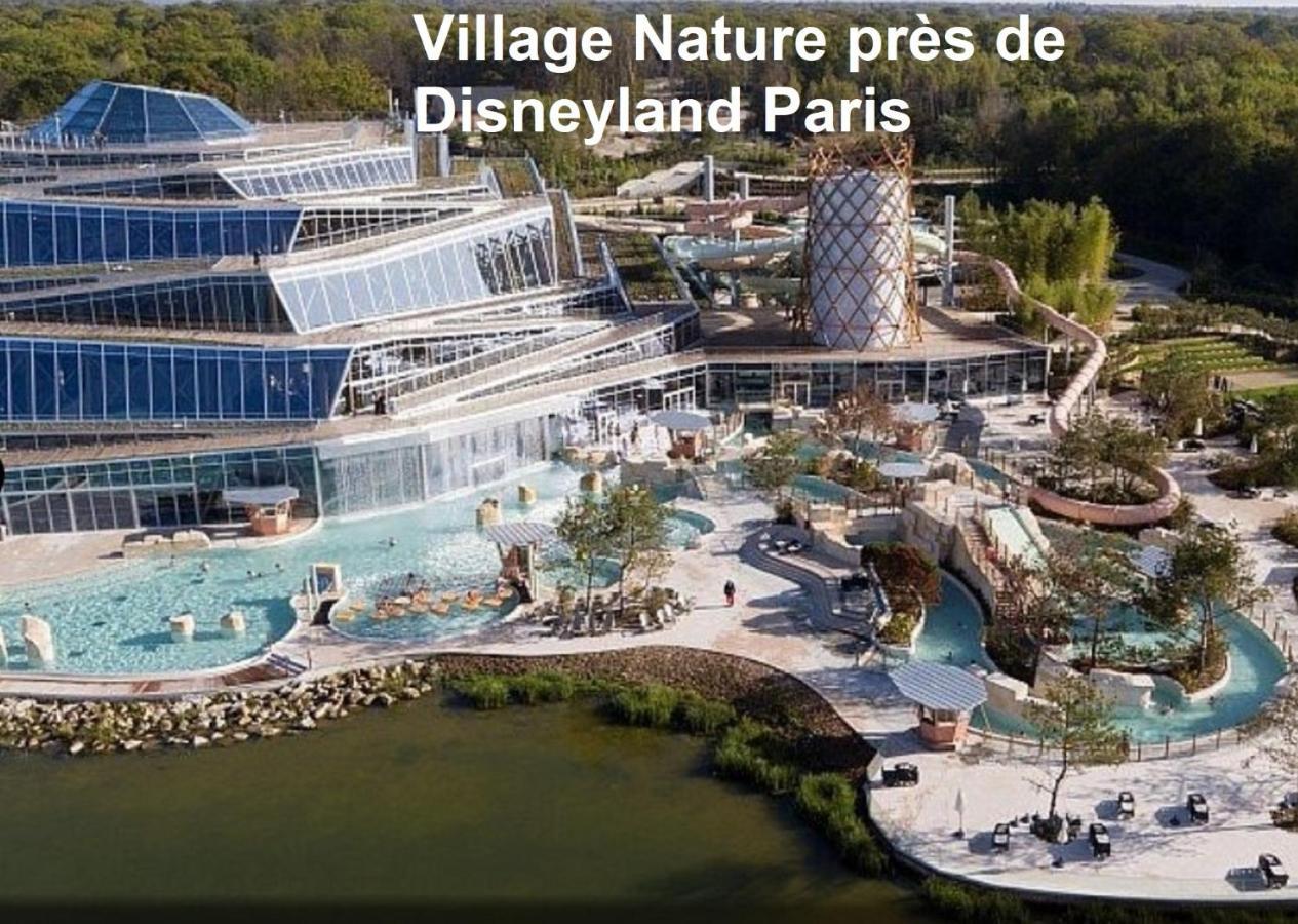 Les Nympheas, Appart Au Calme Et Grand Jardin A 15 Min De Disneyland, Crecy-la-Chapelle Ngoại thất bức ảnh